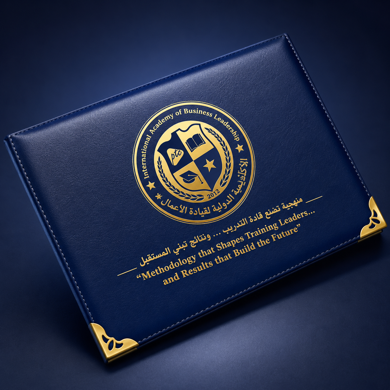 حافظة الشهادات الفاخرة – PTC Academy Image